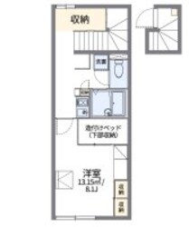 レオネクスト佃の物件間取画像